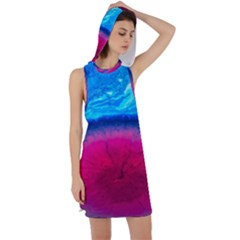 Experimental Liquids Racer Back Hoodie Dress by artworkshop