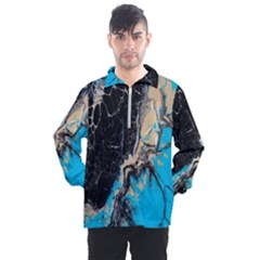 Mixing Acrylic Paints Men s Half Zip Pullover by artworkshop