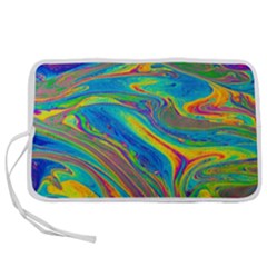 My Bubble Project Fit To Screen Pen Storage Case (l) by artworkshop
