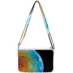 Soap Bubble Project Double Gusset Crossbody Bag by artworkshop