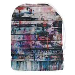 Splattered Paint On Wall Drawstring Pouch (3xl)