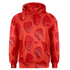 Valentine Day Heart Pattern  Men s Core Hoodie