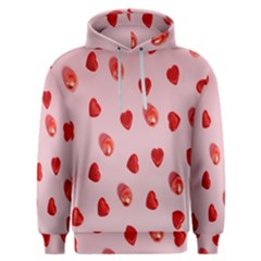 Valentine Day Heart Pattern Men s Overhead Hoodie