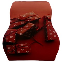 Valentines Gift Car Seat Velour Cushion  by artworkshop