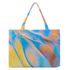 Water And Sunflower Oil Zipper Medium Tote Bag by artworkshop