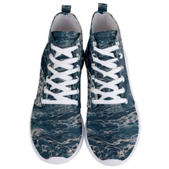 Water Sea Men s Lightweight High Top Sneakers by artworkshop