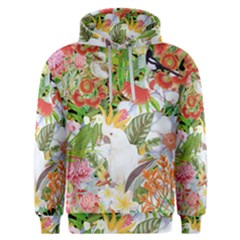 Birds Of Paradise  Men s Overhead Hoodie by PollyParadiseBoutique7