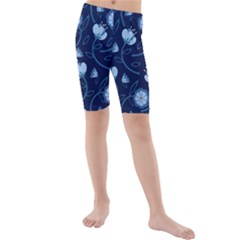 Flower Kids  Mid Length Swim Shorts by zappwaits