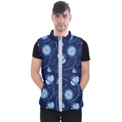 Flower Men s Puffer Vest by zappwaits