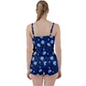 Flower Tie Front Two Piece Tankini View2