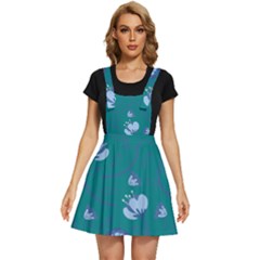 Floral-seamless-pattern Apron Dress by zappwaits