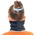 Black Wall Texture Face Covering Bandana (Kids) View2