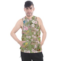 Birdsong Men s Sleeveless Hoodie by PollyParadiseBoutique7