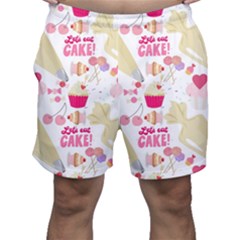 Desserts Pastries Baking Wallpaper Men s Shorts