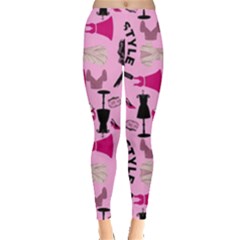 Fashion Girl Newyork Bts Nft Leggings  by Ravend