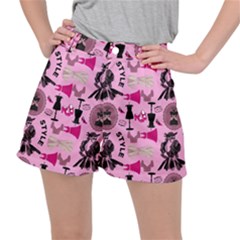 Fashion Girl Newyork Bts Nft Ripstop Shorts by Ravend