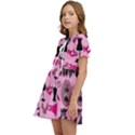 Fashion Girl Newyork Bts Nft Kids  Sweet Collar Dress View3