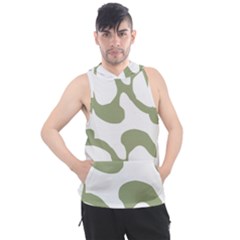 Abstract Pattern Green Swirl T- Shirt Abstract Pattern Green Swirl T- Shirt Men s Sleeveless Hoodie by maxcute