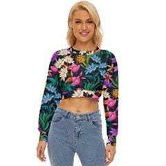 Floral Print  Lightweight Long Sleeve Sweatshirt by BellaVistaTshirt02