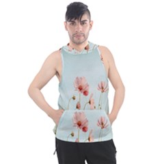 Cosmos Flower Blossom In Garden Men s Sleeveless Hoodie by artworkshop