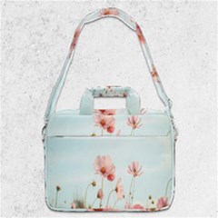 Cosmos Flower Blossom In Garden Macbook Pro 13  Shoulder Laptop Bag  by artworkshop