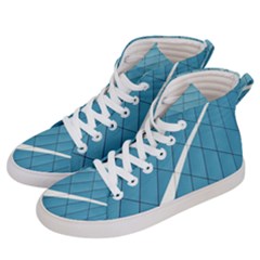 Design Texture Women s Hi-top Skate Sneakers