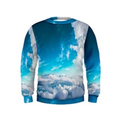 Landscape Sky Clouds Hd Wallpaper Kids  Sweatshirt