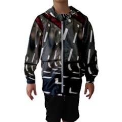 Leading Lines A Holey Walls Kids  Hooded Windbreaker