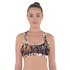 Art Installation Science Museum London Cross Back Sports Bra by artworkshop