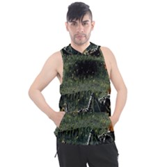 Astronaut Lying In Flowers Fantasy Men s Sleeveless Hoodie by artworkshop