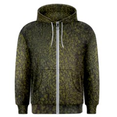 Green Grunge Background Men s Zipper Hoodie