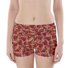 Cookies With Strawberry Jam Motif Pattern Boyleg Bikini Wrap Bottoms by dflcprintsclothing