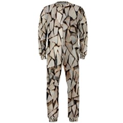 Texture Pattern Design Onepiece Jumpsuit (men) by artworkshop