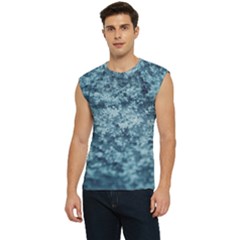 Texture Reef Pattern Men s Raglan Cap Sleeve Tee