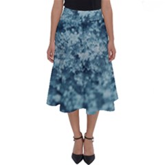 Texture Reef Pattern Perfect Length Midi Skirt