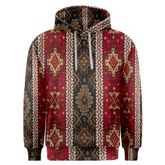 Uzbek Pattern In Temple Men s Overhead Hoodie