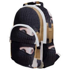 Ski Mask  Rounded Multi Pocket Backpack