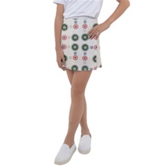 Art Design Round Drawing Abstract Kids  Tennis Skirt