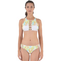 Abstract T- Shirt Abstract Colored Background T- Shirt Perfectly Cut Out Bikini Set