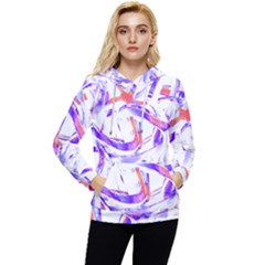 Abstract T- Shirt Entangled In Chaos T- Shirt Women s Lightweight Drawstring Hoodie by maxcute