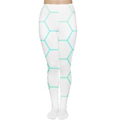 Abstract T- Shirt Honeycomb Pattern 4 Tights by maxcute