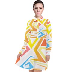 African Patterns T- Shirt Africa Is My Dna T- Shirt Long Sleeve Chiffon Shirt Dress by maxcute