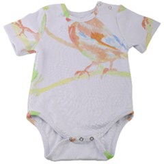 Bird Lover T- Shirtbird T- Shirt (12) Baby Short Sleeve Bodysuit by maxcute