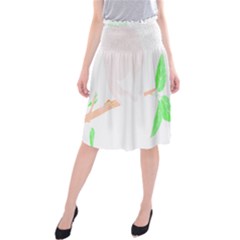 Bird Lover T- Shirtbird T- Shirt (19) Midi Beach Skirt