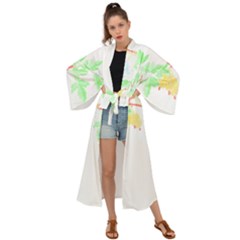 Bird Lover T- Shirtbird T- Shirt (23) Maxi Kimono by maxcute