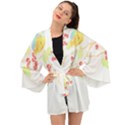 Bird Lover T- Shirtbird T- Shirt (28) Long Sleeve Kimono View1