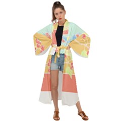 Bird Lover T- Shirtbird T- Shirt (30) Maxi Kimono by maxcute