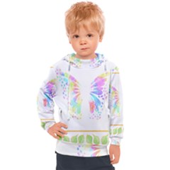 Butterfly Lover T- Shirtbutterfly T- Shirt Kids  Hooded Pullover by maxcute