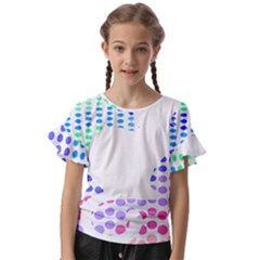 Cat Lover Gifts T- Shirtcat T- Shirt (2) Kids  Cut Out Flutter Sleeves by maxcute