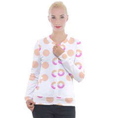 Coffee Donut Patterns T- Shirt Coffee & Donut Patterns T- Shirt Casual Zip Up Jacket by maxcute